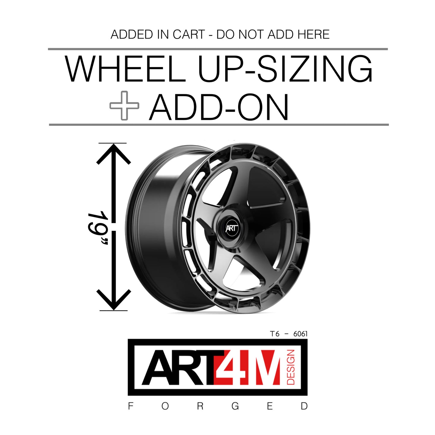 Wheel up-size **add-on**(19”)
