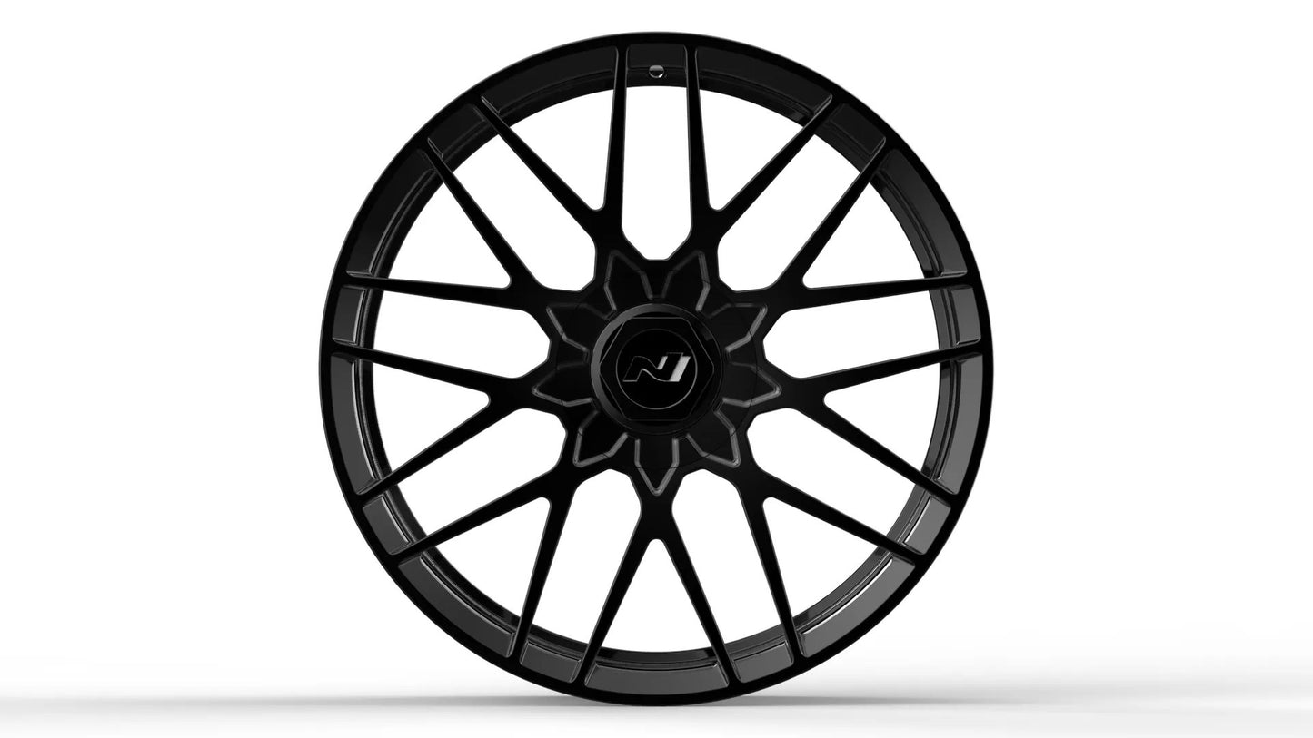 Forged N9RR Mesh Aerodisc wheel 19” 8.5-9” width 5X114.3 ET 40-45 offset - HYUNDAI-Price per wheel