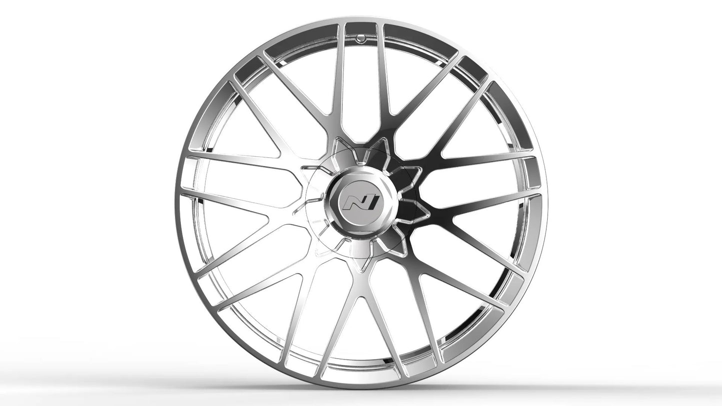 Forged N9RR Mesh Aerodisc wheel 18” X 8.5-9” width 5X114.3 ET 40-45 offset - HYUNDAI-Price per wheel