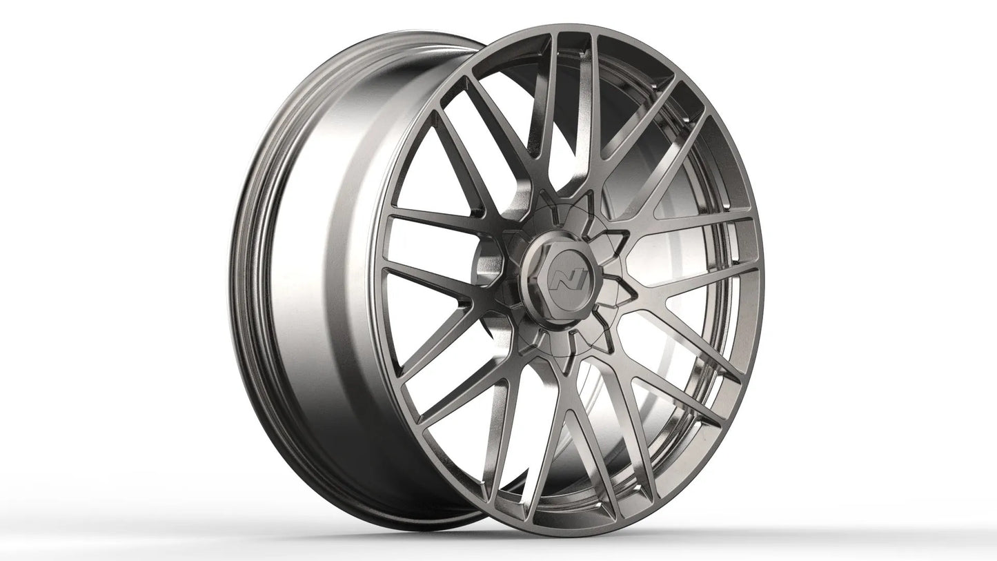 Forged N9RR Mesh Aerodisc wheel 19” 8.5-9” width 5X114.3 ET 40-45 offset - HYUNDAI-Price per wheel