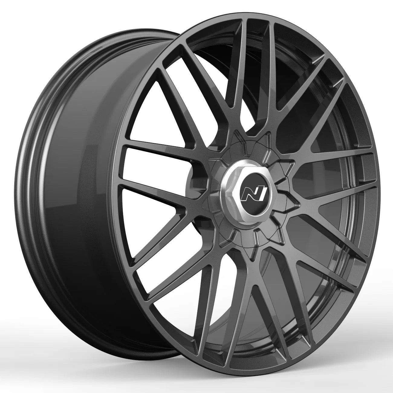 Forged N9RR Mesh Aerodisc wheel 18” X 8.5-9” width 5X114.3 ET 40-45 offset - HYUNDAI-Price per wheel